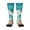 1 Black, variant on Ocean Wave Crash Knee Socks, High Socks Long Stretchy Sock Women Knee High Stocking, Long Socks for Women