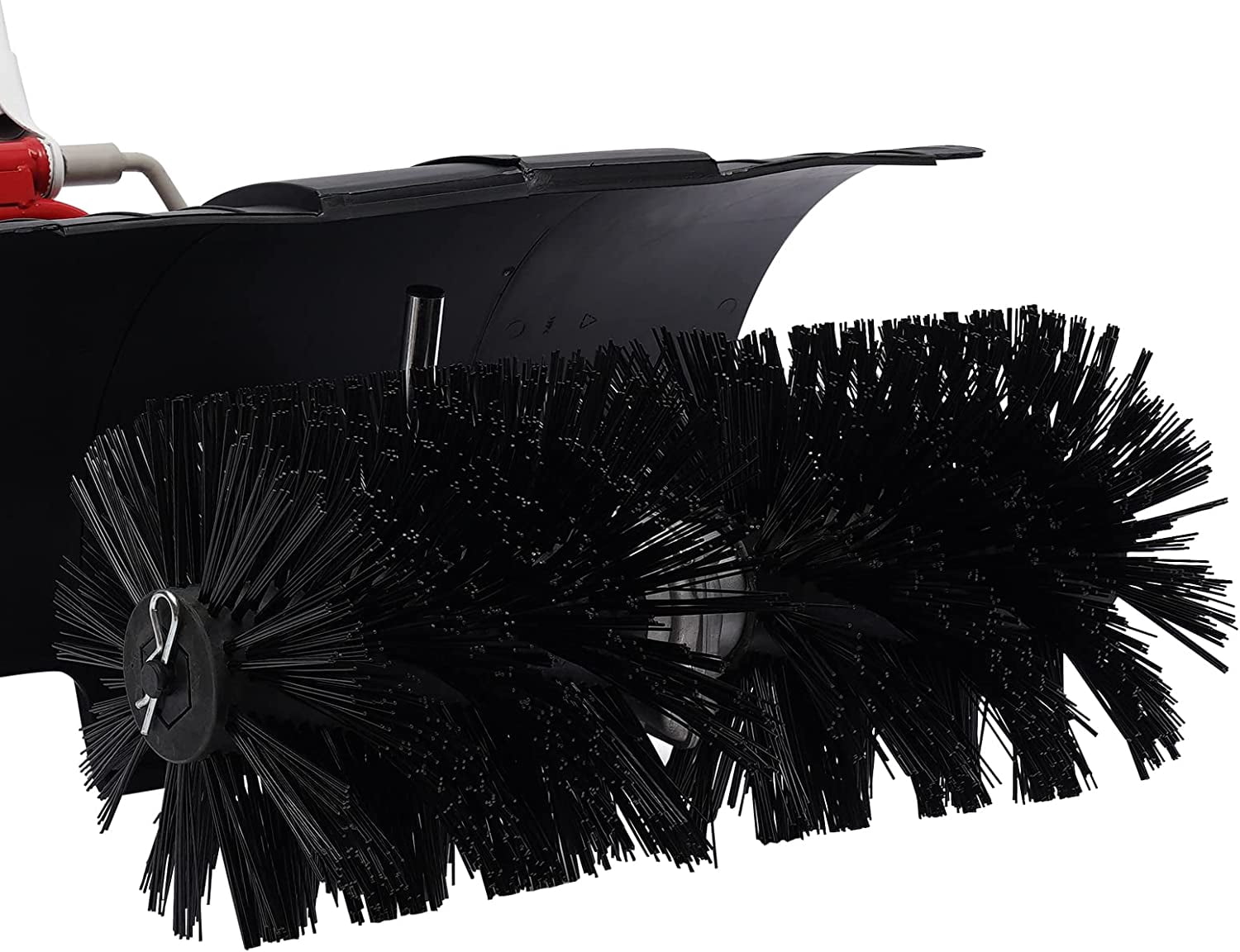 Miumaeov 2 Stroke 52cc Gas Power Sweeper Handheld Snow Sweeping Broom Driveway Turf
