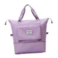 thumbnail image 1 of Bolsa de viaje impermeable para compras, ideal para mujeres, adultos y niños. púrpura, 1 of 8