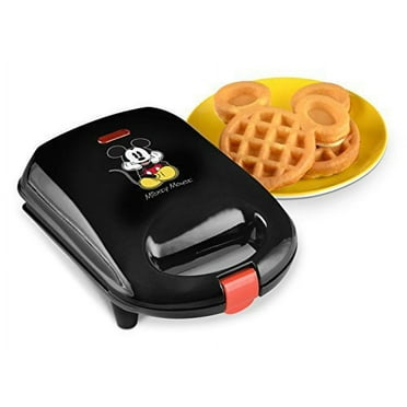 Disney Mickey Mouse Electric Mini Waffle Maker, Black