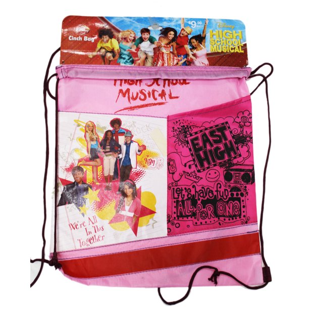 High School Musical Disney's We're all in This Together Drawstring Backpack