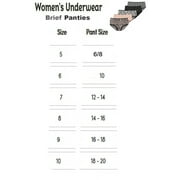 Adrienne Vittadini Women's Stretch Brushed Microfiber Brief Panties - 5-Pack - Size 9