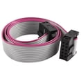thumbnail image 1 of 2.54mm Pitch 2x10P 10 Pin 10 Wire Female to Female IDC Flat Ribbon Cable 48cm, 1 of 3