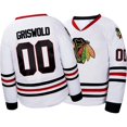 thumbnail image 5 of Camiseta de hockey de la película Slap Shot de los Charlestown Chiefs de los hermanos Hanson 16 Jack 17 Steve 18 Jeff, 5 of 5