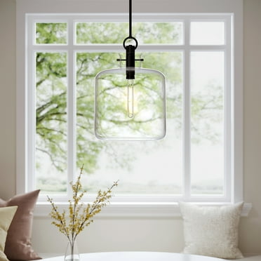 Millennium Lighting  Hayloft 1 Light Pendant Fixture 20.2 Inch - Matte Black