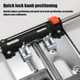 thumbnail image 2 of Graflsoa Multi-Functional Woodworking Guide Rail with Level Bubble & Quick Lock for 4"/5"/7" Circular Saws & Trimmers - Long Version (550mm/875mm), 2 of 6