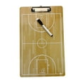 thumbnail image 1 of Portapapeles de baloncesto de borrado en para entrenadores, de doble , para alineación de artículos deportivos, herramienta de orientación y, 1 of 8
