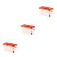 thumbnail image 2 of Ounissouiy Manténgase libre de preocupaciones Maceta de autorriego: evite la putrefacción y la absorción de agua uniforme Maceta naranja Type1 NO1, 2 of 6