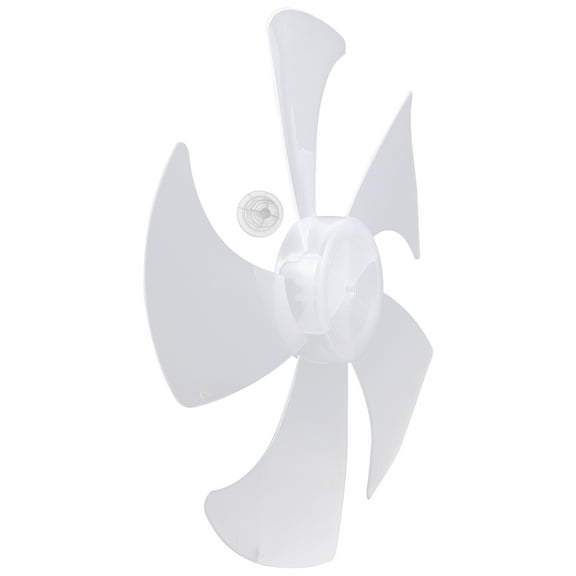 Plastic Fan Blades,Fan Blades 14 inch Floor Fan Blades Universal 5 Leaves Electric Fan Blades