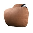 thumbnail image 2 of CxhicLuv Car Headrest, Auto Neck Pillow, Leather Velvet Ergonomic Neck Support, Car Comfort Accessories, Neck Fatigue Relief for Drivers, Long-Distance Travelers, Brown, 2 of 9