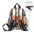 thumbnail image 5 of FORMRS School Backpack with Front Zippered Pocket 12" Student Travel Daypack, Bright Flowers, 5 of 6