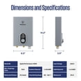 thumbnail image 4 of Calentador de agua Westinghouse APOLO-2.0 14 kW 240 V WiFi, 4 of 9