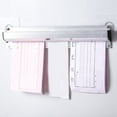thumbnail image 2 of Baweave Document Storage Folder Aluminum Alloy Slide Check Rack Receipt Organizers Restaurant Holder, 2 of 6