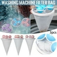 NGHnuifg Ball Decontamination Bag Filter Clothes Wash Machine Remover
