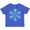 Royal Blue, variant on Inktastic Icy Blue Winter Snowflake Boys or Girls Toddler T-Shirt