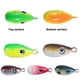thumbnail image 5 of Señuelo de pesca con paraguas de 5 brazos Juego de cabeza de aparejo de Alabama con hilandero giratorio (3) Ndcxsfigh  Nuevos Originales, 5 of 5