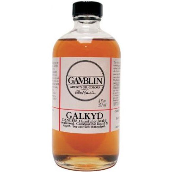 Gamblin G01008 8oz Galkyd Resin Medium No. 1
