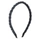 thumbnail image 1 of Diadema de aro Con cuentas Unique Bargains 1 pieza mujer Azul Negro 0.43 pulgadas, 1 of 7