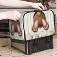 thumbnail image 7 of Vsdgher Brown Bunny 2 Slice Toaster Cover, Appliance Covers Toaster Cover Fits for Most Standard 2 slice Toasters, 7 of 7