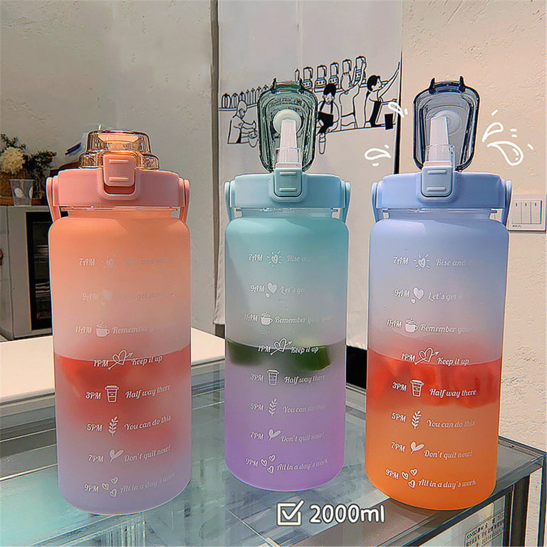 Family Pack  Daily 8® Water Bottles - 2 Liter / 64 oz Water Jug