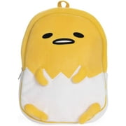 GUND Sanrio Gudetama The Lazy Egg Backpack Plush, Yellow and White, 13"