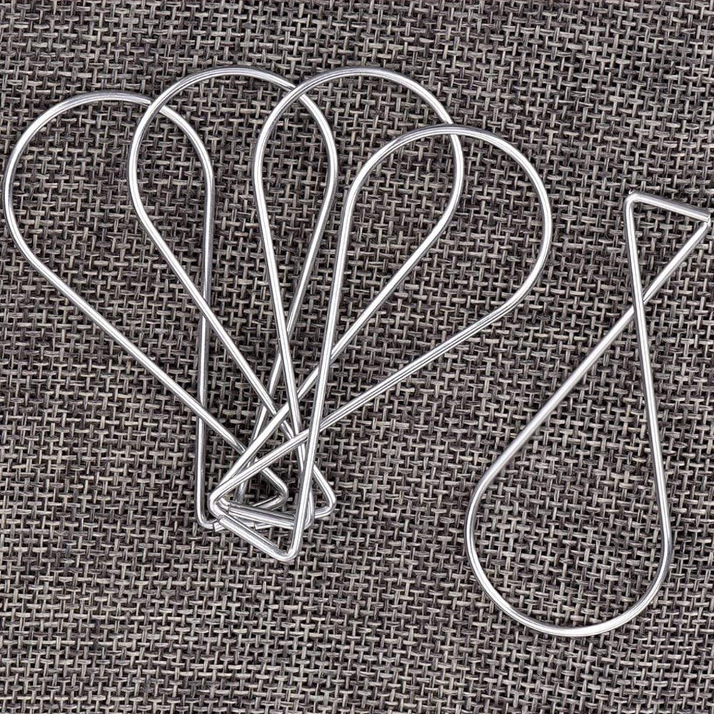 100 Pack Ceiling Hook Clips T-bar Squeeze Hangers Clips Drop Ceiling Clips