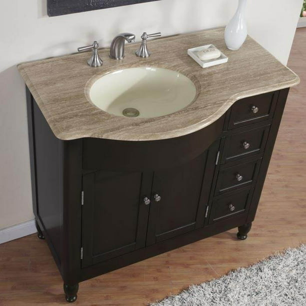 Kelston Single Sink Bathroom Vanity, 38 Bathroom Vanity