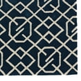 thumbnail image 4 of Trio Intent Navy Area Rug 5x7 Contemporary Transitional Design, 4 of 5