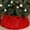 Red, variant on FEOYA Sequin Tree Collar Tree Stand Base Cover Tree Skirt Collar Silver Sparkly Tree Collar Velvet Tree Ring Decorations for Backyard Living Room Home Decor Winter Holidays 15.74*23.62*7.87 Inch