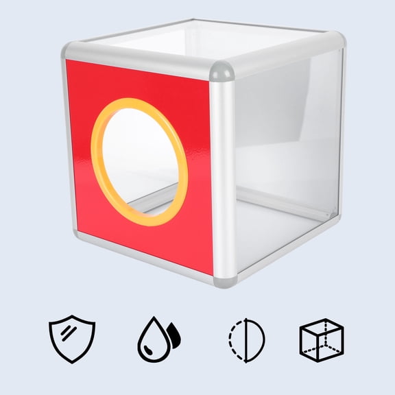 TAILTOSS 1Ud Caja De Recolección Transparente Para Cartas Y Sugerencias Con Cerradura