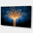 thumbnail image 2 of Designart 'Fractal 3D Blue Dragon Flower ', 2 of 3