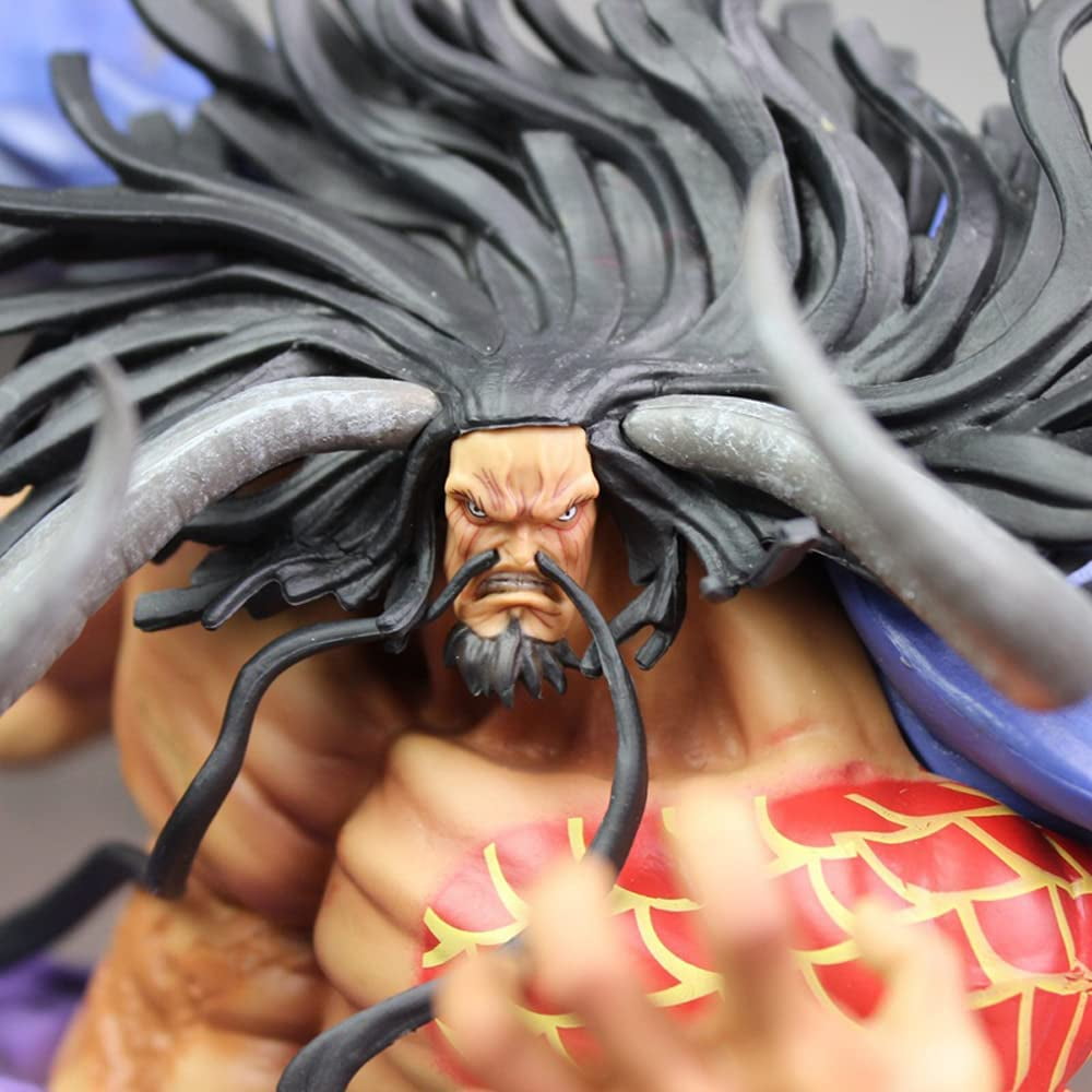 New Four Emperors Kaido GK ver 30cm/11.7inch Character Anime Statue Figure Desktop Ornament Popular Decorations Fan Souvenirs Creative Gift Collection