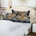 thumbnail image 7 of GZHJMY Beautiful Tiger Plush Pillow Case,Zippered Bed Pillow Pillowcases,Super Soft and Cozy Pillowcase Covers for Sleep - Standard Size 20x26in Home Decor, 7 of 7