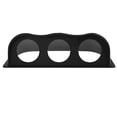 thumbnail image 4 of 52mm 2" Triple 3 Hole Universal Console Dashboard Gauge Holder  Car Meter Mount Bracket Panel Shell Black, 4 of 6