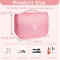 thumbnail image 2 of Neceser YEMEDA Travel impermeable con gancho 230 ml, color rosa, 2 of 6
