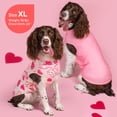 thumbnail image 6 of KYEESE 3 Pack Valentine's Day Dog Sweater, Soft Stretchy Sweatshirt for Small and Medium Dogs, 3XL, 6 of 9