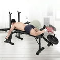 thumbnail image 7 of Standard Weight Bench,Bench Press Set with Preacher Curl Pad and Leg Developer,Weight Lifting Equipment for Home Gym Full-Body Workout, 7 of 7