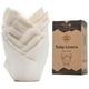 thumbnail image 1 of Forros para magdalenas Bake Choice Tulip, 100 unidades, grandes, 6 x 9,5 cm, blancos, 1 of 8