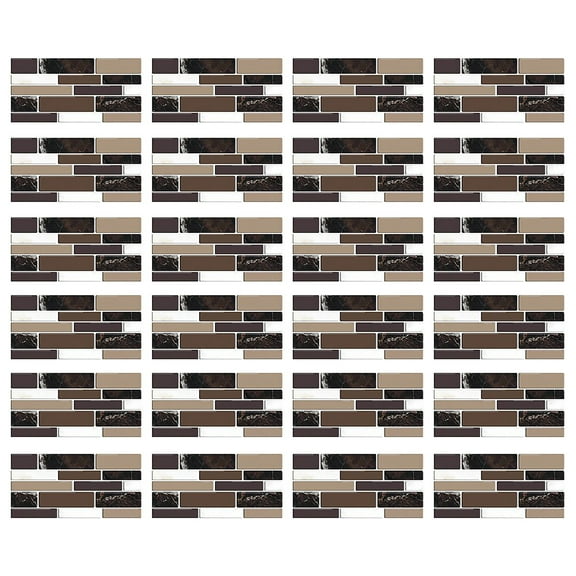 Giunmcul Holiday Saving Imitation Wall Tiles Crystal Film Tile Sticker Adhesive Floor Sticker Hot