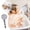 Gray-Free Size, variant on Hovmgk High Pressure Handheld Shower Head, 5 Spray Modes Handheld Showerhead with Filtering Function, Water Softener for Low Pressure & Hard Water, Elderly & Children Friendly, Home & Gym Use