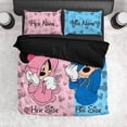 thumbnail image 2 of His Side Her Side - Juego de cama personalizado para ratón, 2 of 5