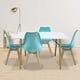 thumbnail image 3 of Mundo In Juego de Sillas Turquesa Eames Frankfurt Comedor 2 Piezas MUNDO IN Casa, 3 of 9