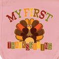 thumbnail image 3 of Inktastic First Thanksgiving Turkey Baby Burp Cloth, 3 of 3