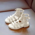 thumbnail image 2 of EnJoCho Little Child Girls Sandals Cute Open Toe Dress Sandals Fashion Girl Kids Shoes Girl Princess Shoes Baby Sandals Beach Shoes Little Girl Summer Casual Party Shoes, 2 of 9