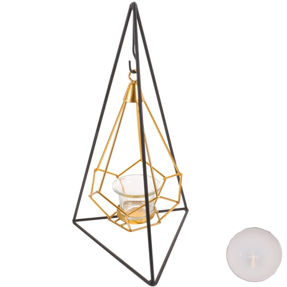 DRAFIDEEP Anniversary Metal Holder Candle Support Multi Decorative Candlestick 1Pack