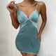 thumbnail image 2 of Gibobby Ropa interior mujer sexy Tanga de Encaje Nueva Ropa Interior Sexy Lencería Tanga Flor Ropa de Dormir Sujetador de Íntimos Bustier Lingerie(Azul, M), 2 of 5