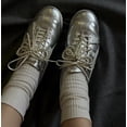 thumbnail image 3 of LZLINGMEI 2 pcs Pearls Bowknot Shoe Decoration Charms for Sneakers Dress Shoes Elegant Buckle Pearl Beaded Chain for Women DIY Shoe Charms Shoe Accessories for Wedding Gift, 3 of 14