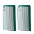 thumbnail image 3 of KALLORY 2Pcs Flat Plastic Wiper for Bathroom and Kitchen 12.5X7.3In, 3 of 8
