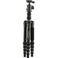 thumbnail image 3 of Vanguard VEO 2 GO 265AB Travel Tripod Kit with 5-Section Aluminum Tripod & T-50 Compact Ball Head, 56.25" Extended Height, 3 of 7