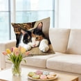 thumbnail image 4 of Weloille Pet Pattern Pillow Cover 1Pc, Soft Comfortable Cushion Case, Breathable Fade Resistant Throw Pillow Cover, Machine Washable for Sofa Couch Bedroom Living Room Office Home Decor, 4 of 6